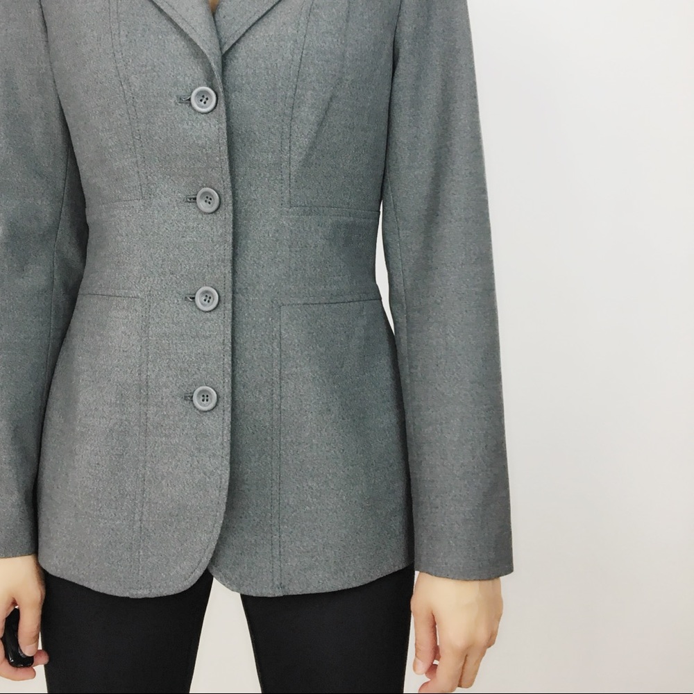 THE LIMITED GRAY BLAZER JACKET - Picture 2 of 8